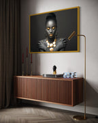 “Elegancia en Oro y Grafito”