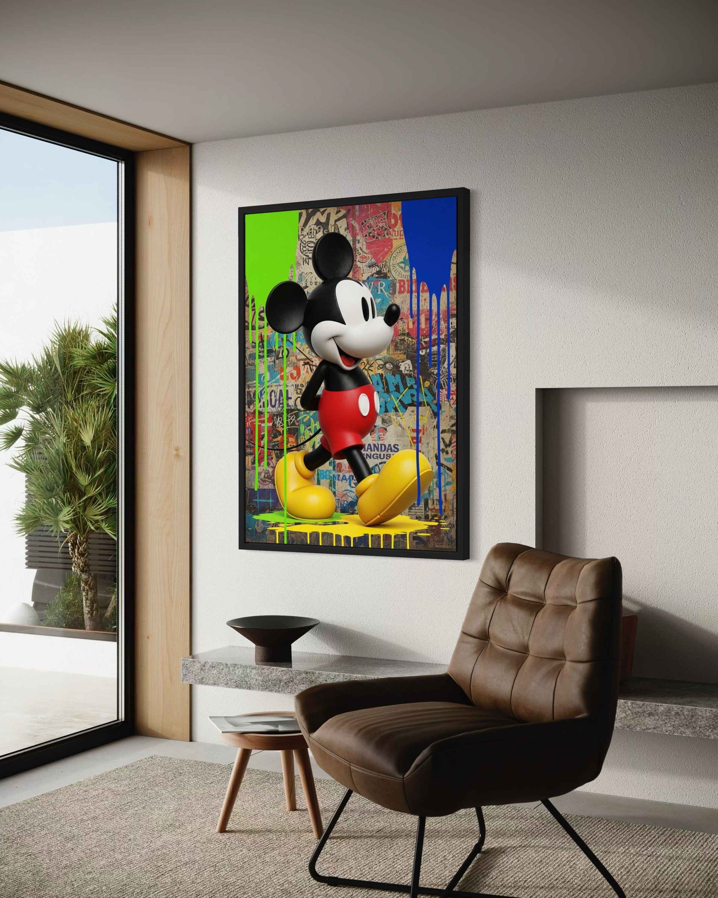 "Mickey Mouse: El Icono del Street Art"