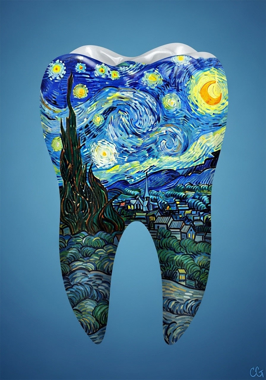 "La Noche Estrellada de tu Sonrisa"