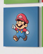 “Mario y sus Amigos” Set de 4
