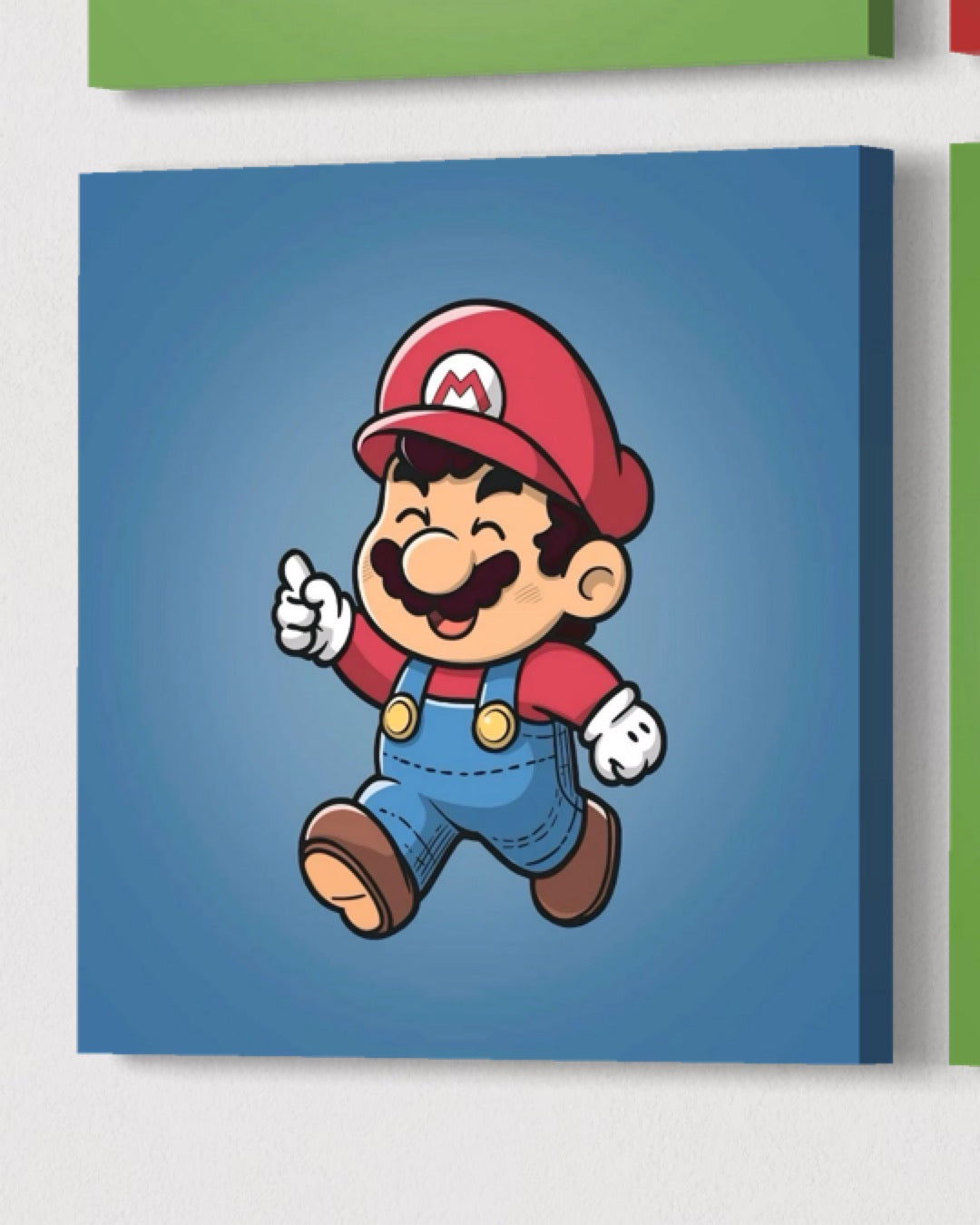“Mario y sus Amigos” Set de 4
