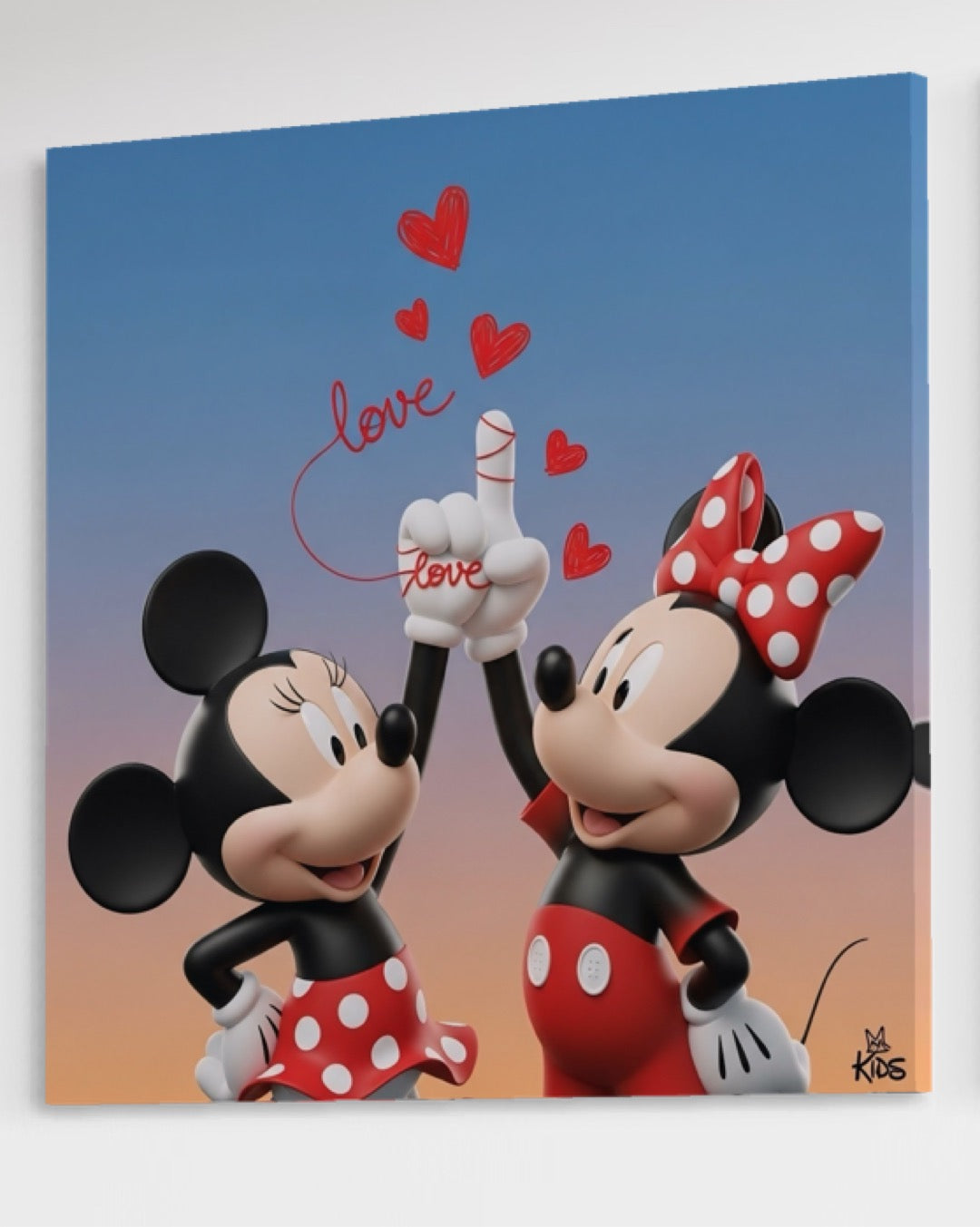 ¡El amor está en el aire con Mickey y Minnie! ❤️