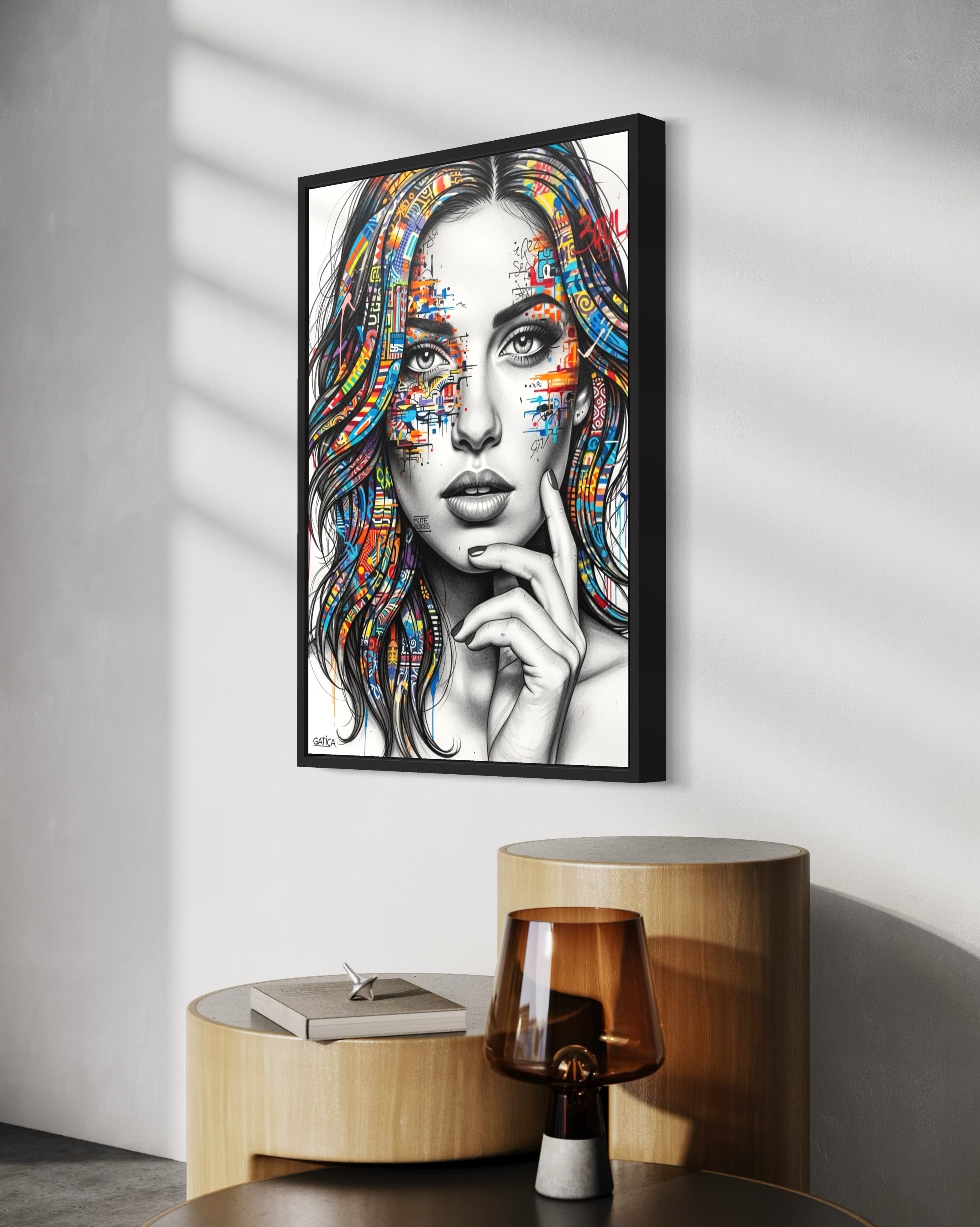 "Mosaico del Alma: Retrato Urbano"