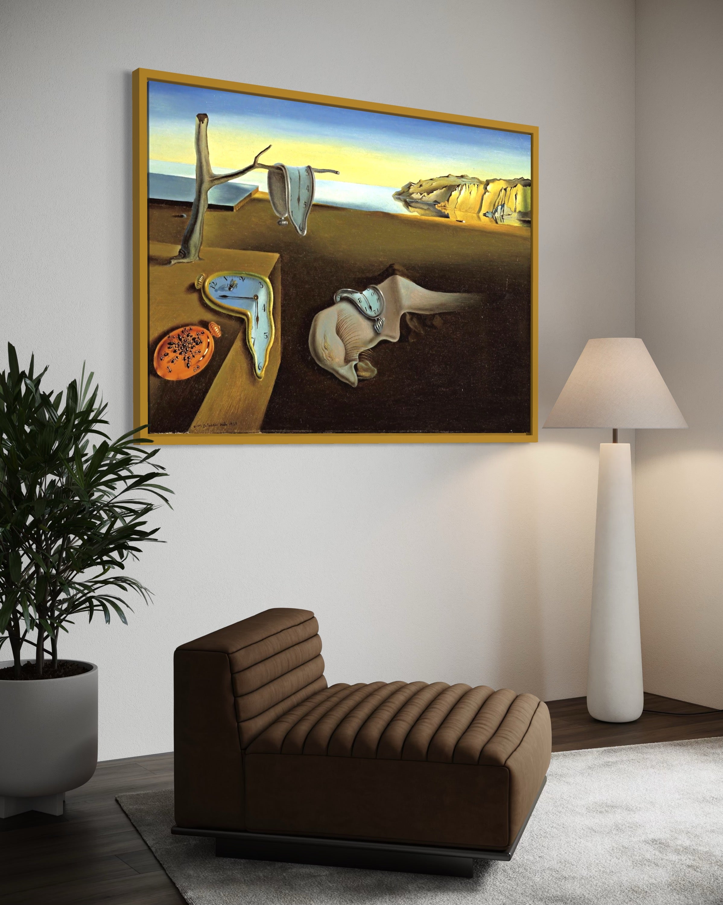 "La persistencia de la memoria" de Salvador Dalí