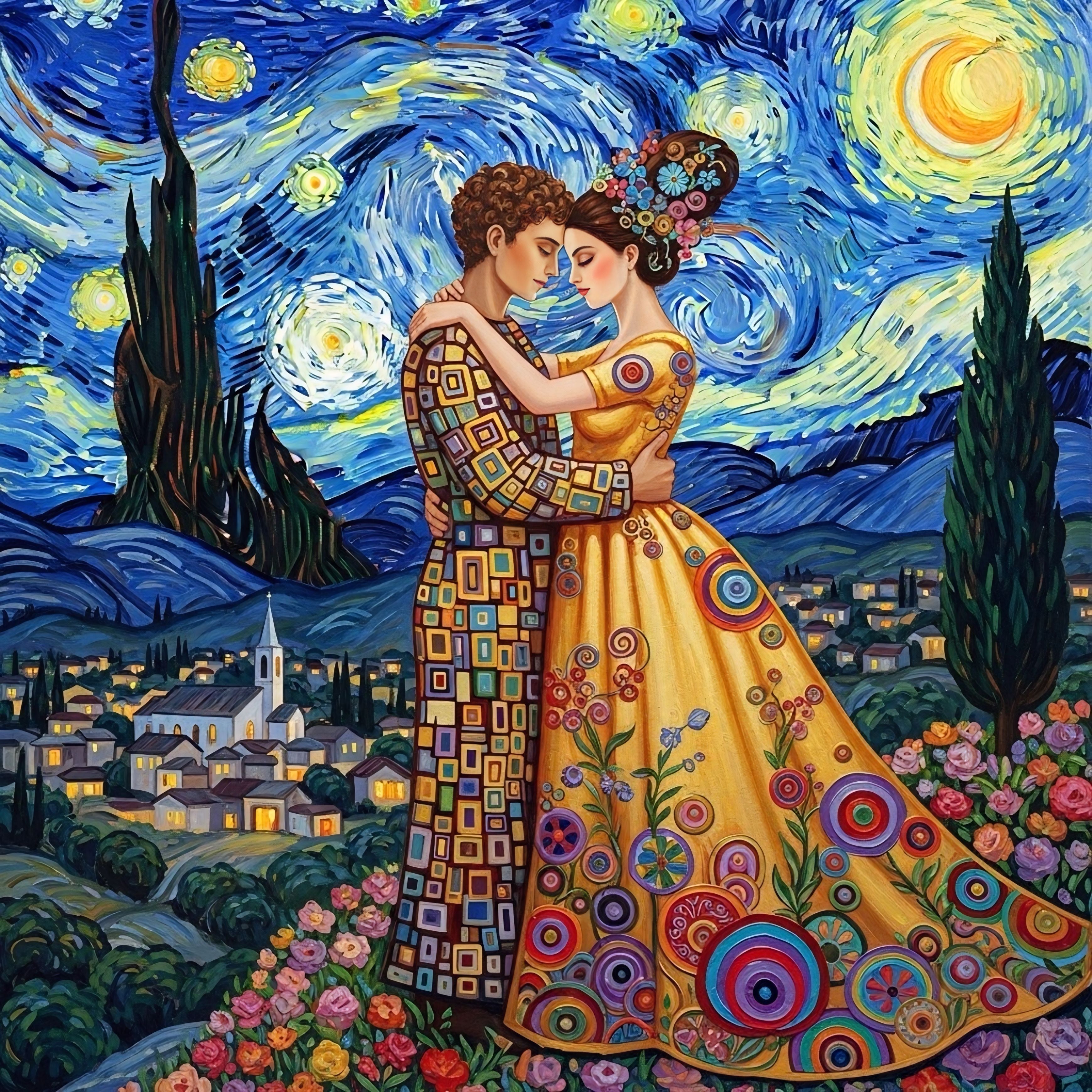 “La Noche Estrellada de Amor”