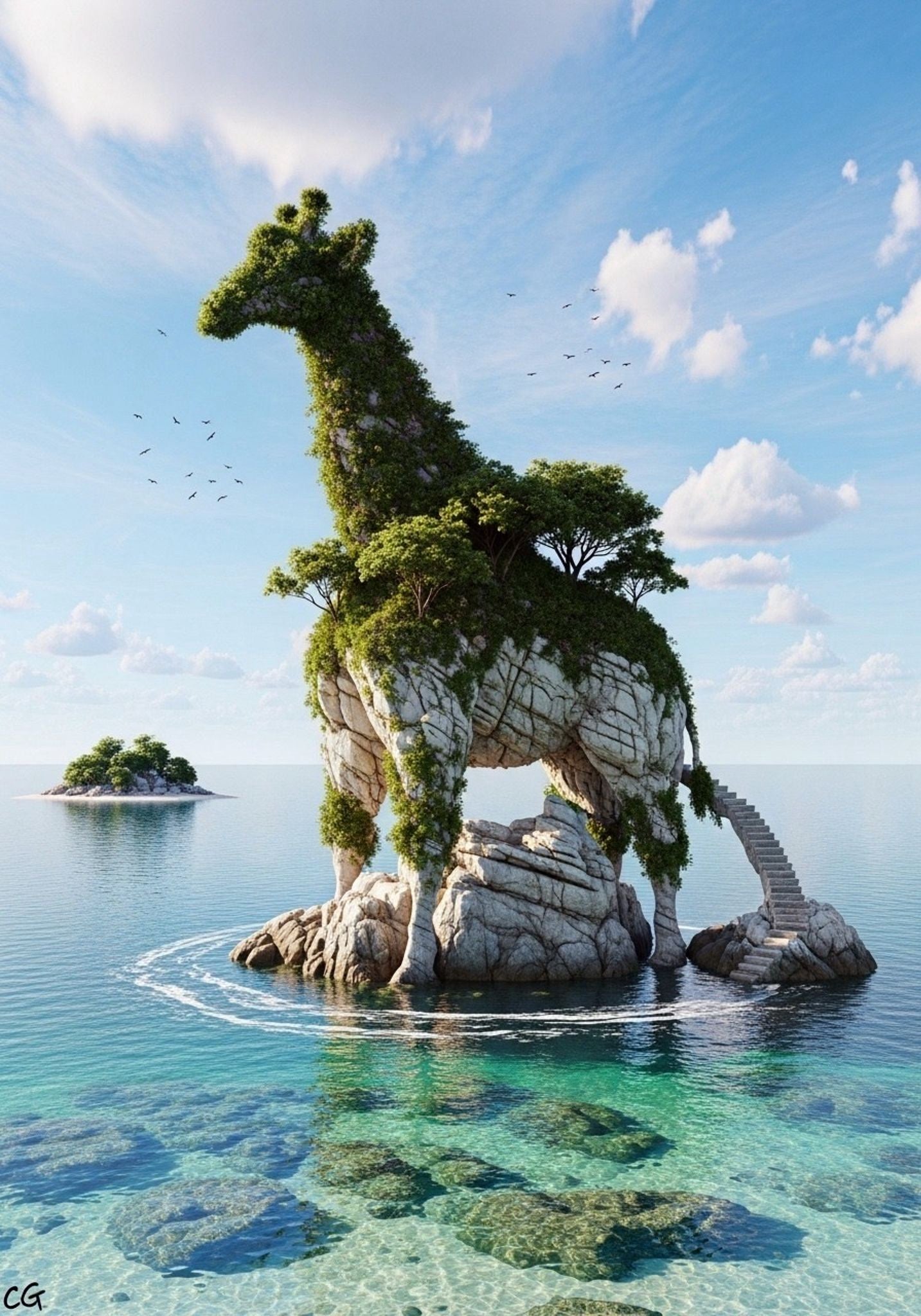 "Isla Jirafa: El Paraíso Secreto"