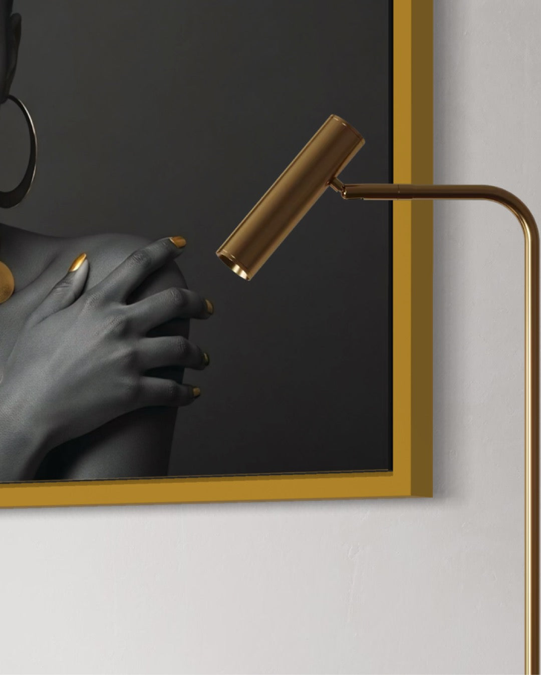“Elegancia en Oro y Grafito”