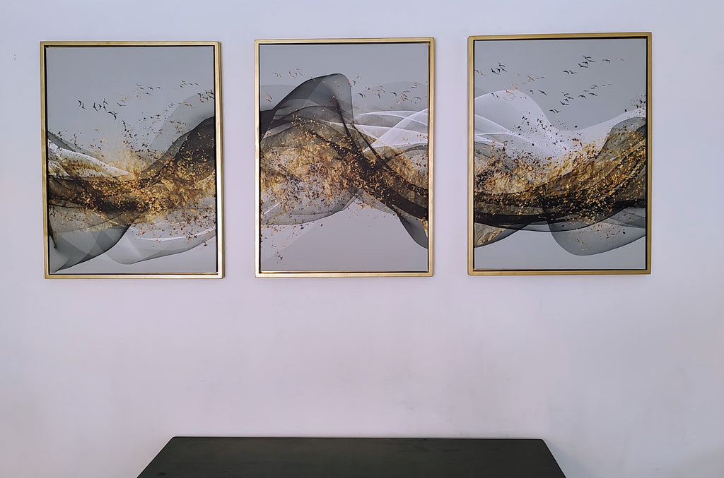 "Trilogía de Movimiento y Oro"