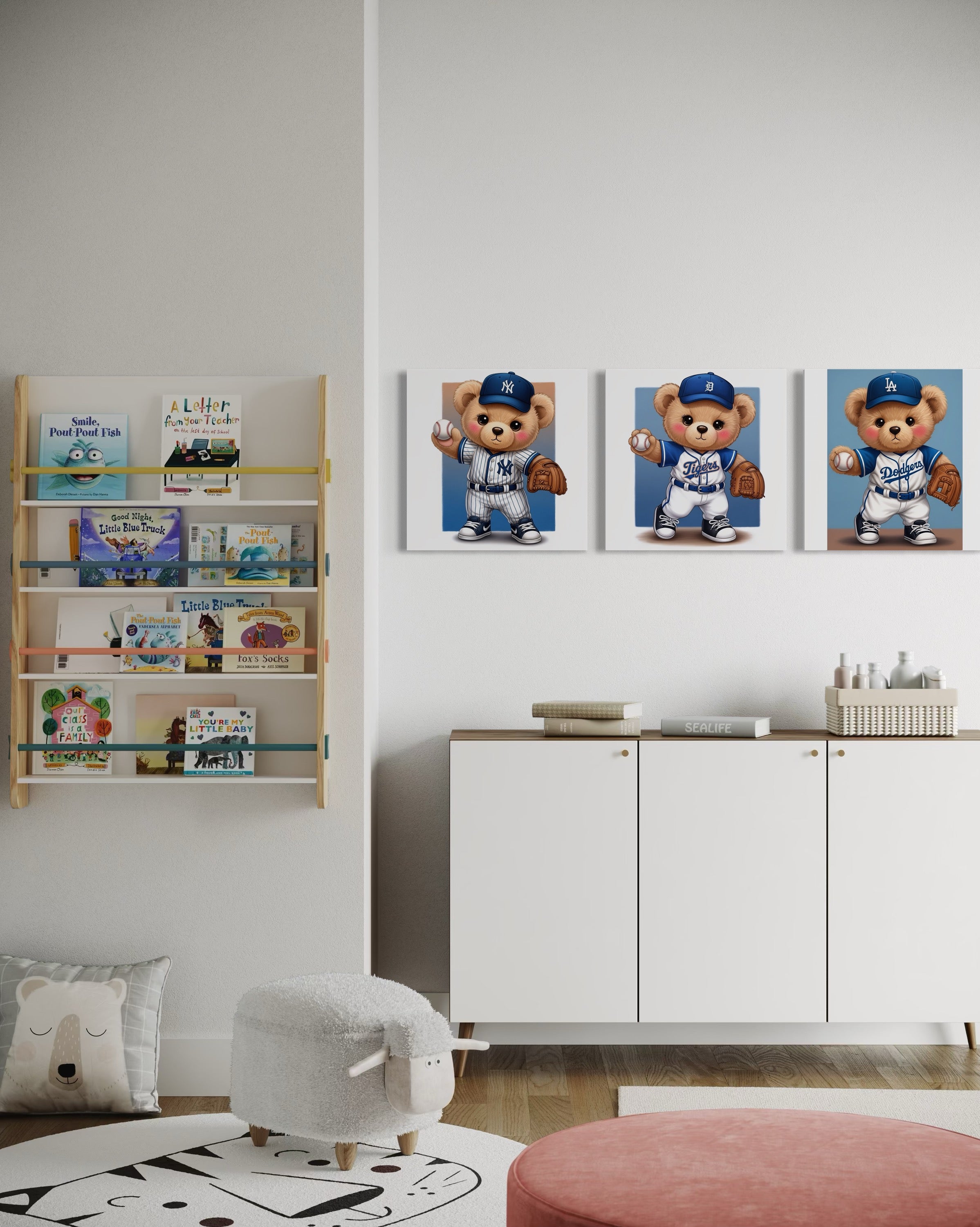 ⚾ Ositos beisbolistas listos para el juego 🐻✨