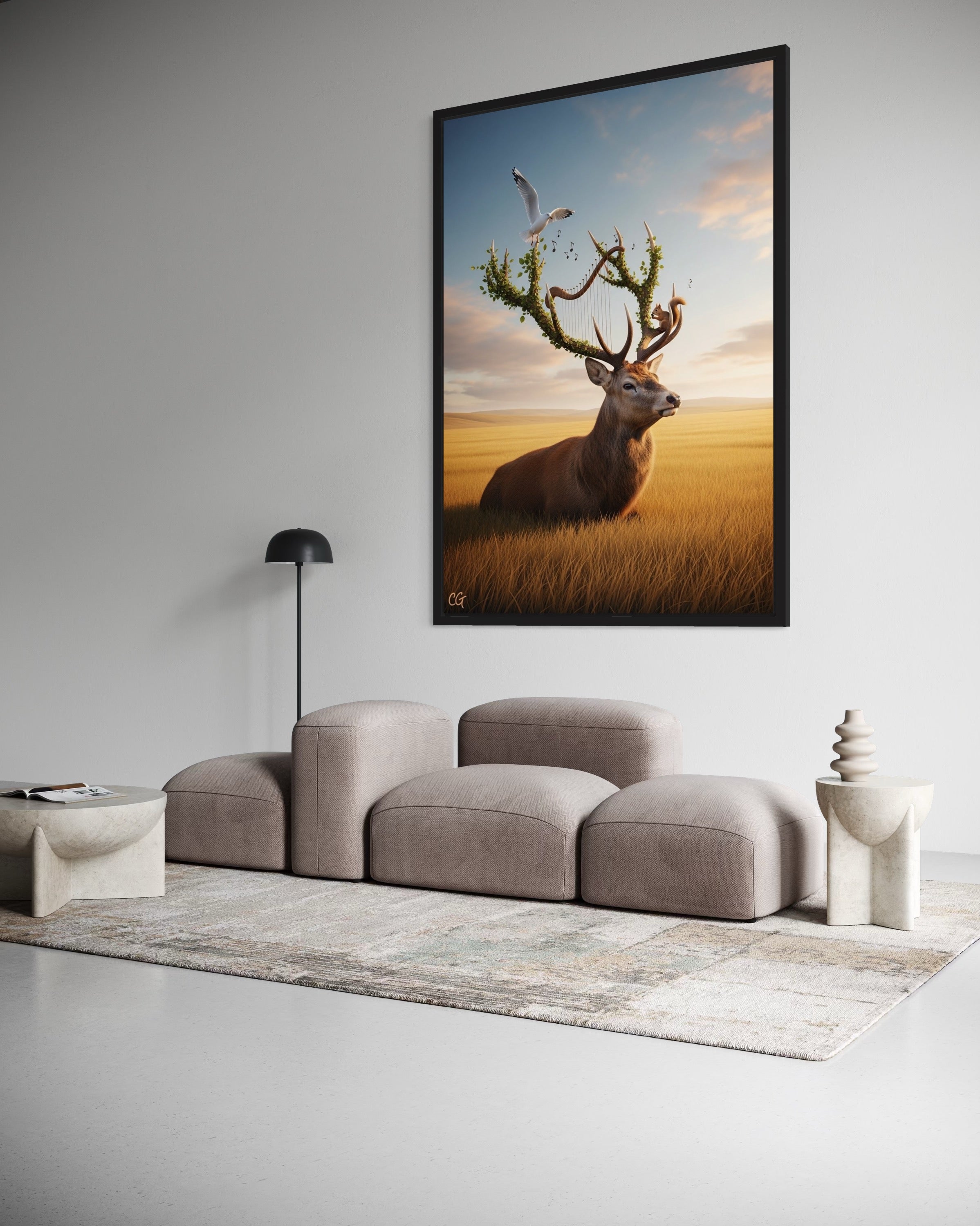 "Armonía Salvaje: El Canto del Ciervo"