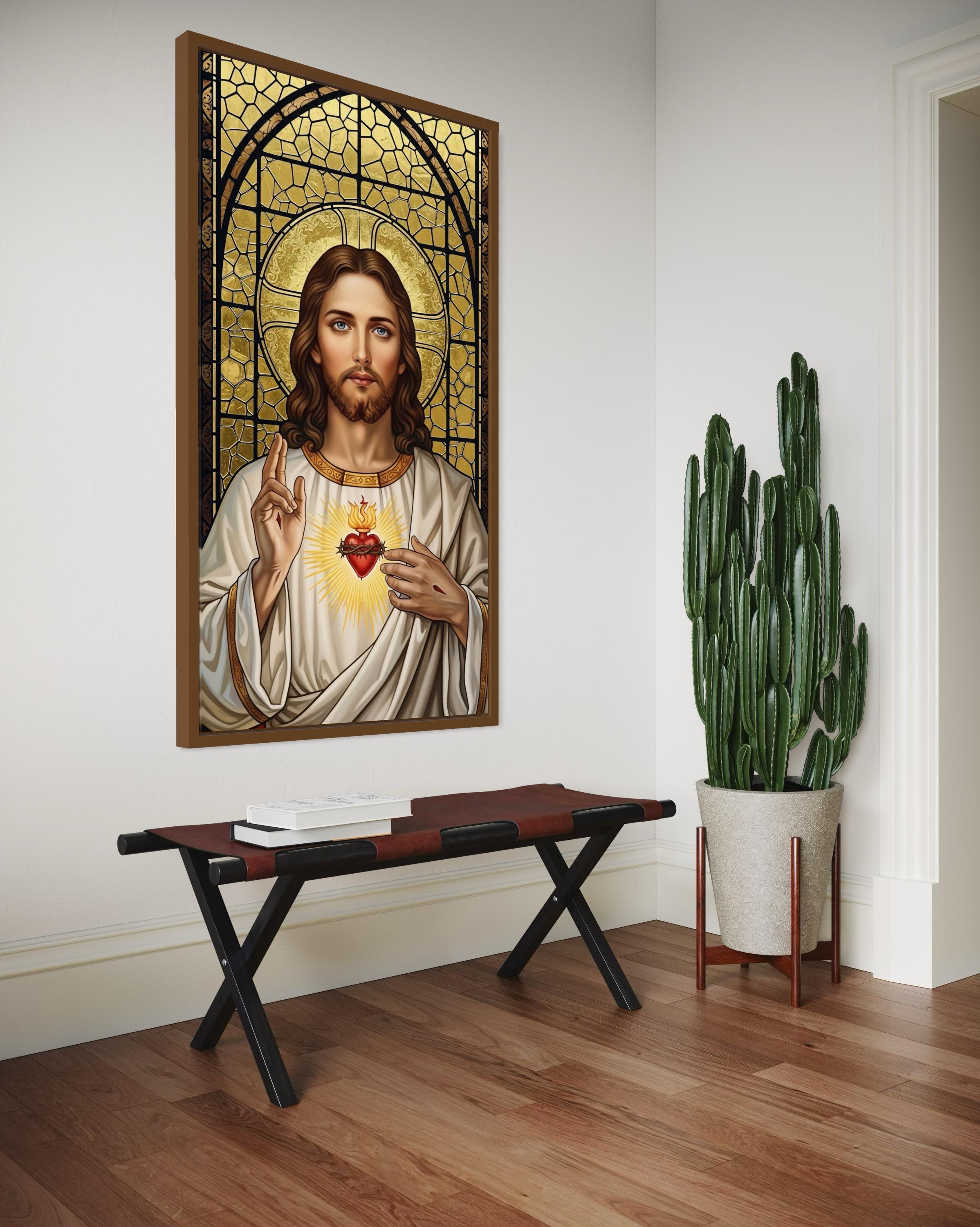"Sagrado Corazón de Jesús: Luz y Devoción"