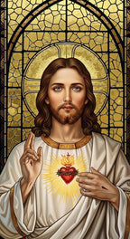 "Sagrado Corazón de Jesús: Luz y Devoción"