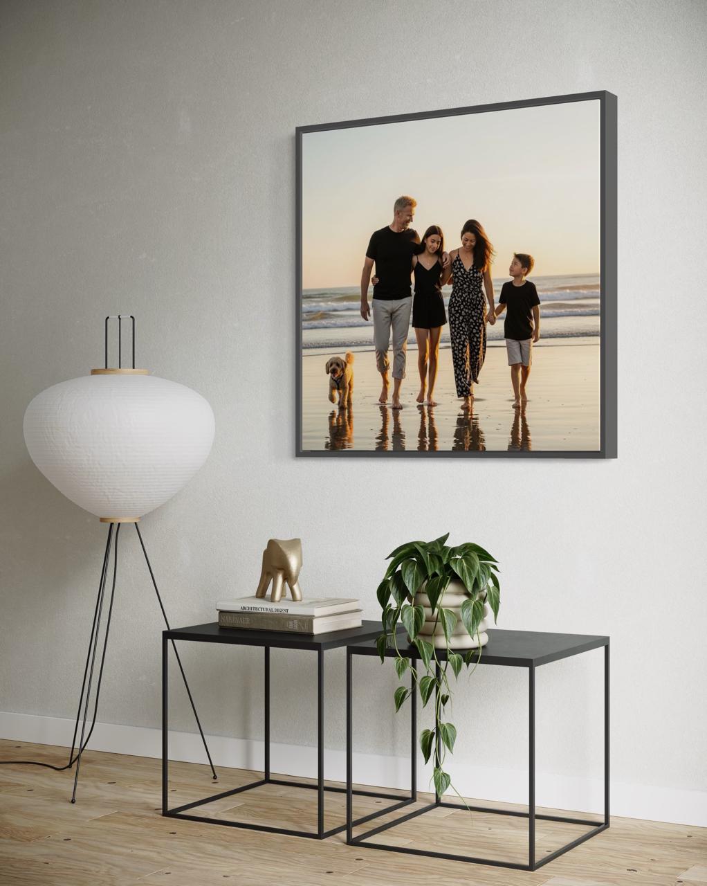 CANVAS CON MARCO "CUADRADO"