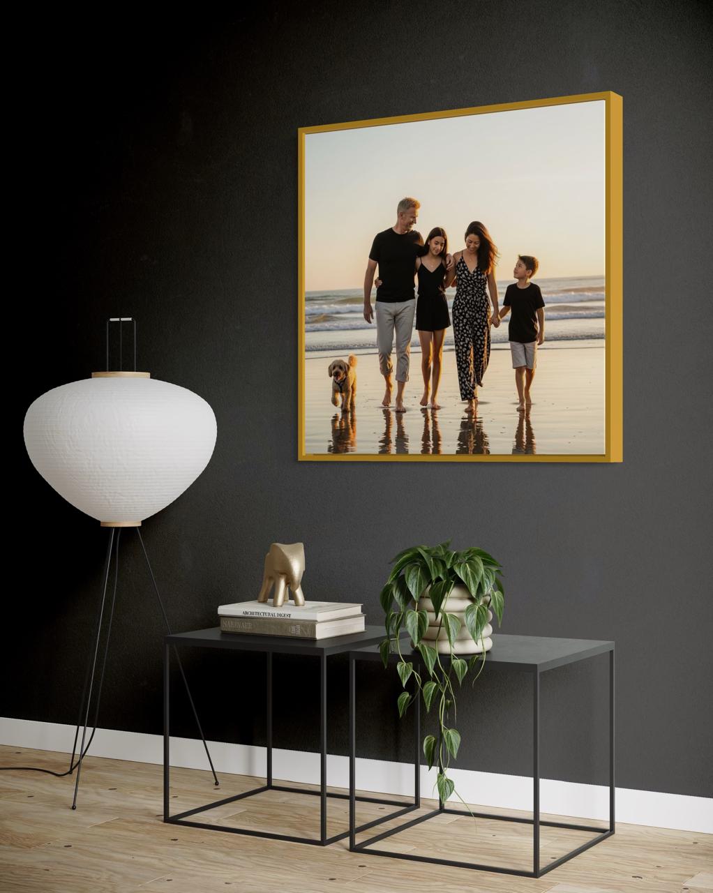 CANVAS CON MARCO "CUADRADO"