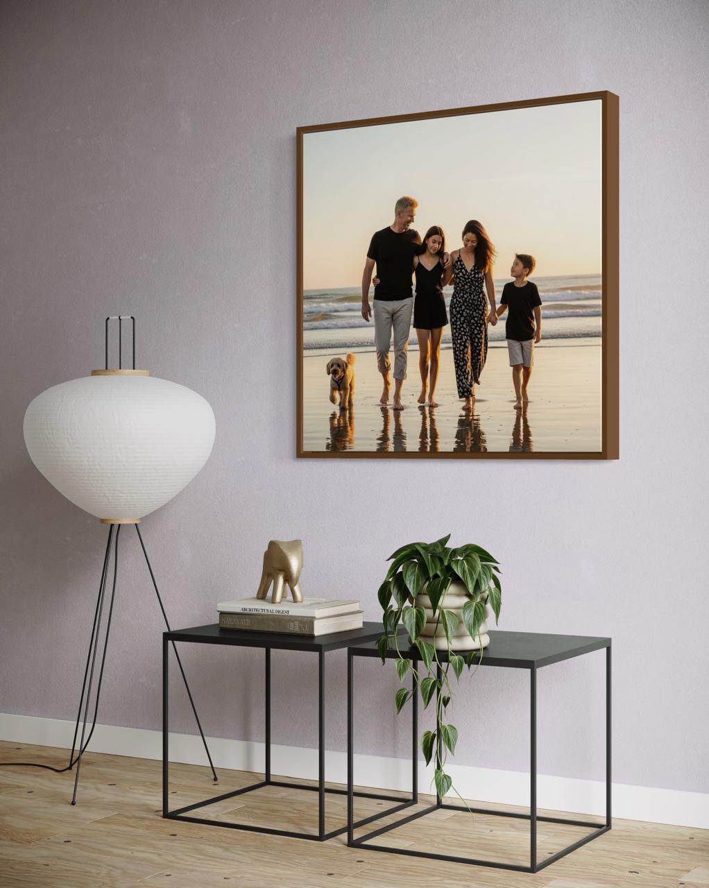 CANVAS CON MARCO "CUADRADO"