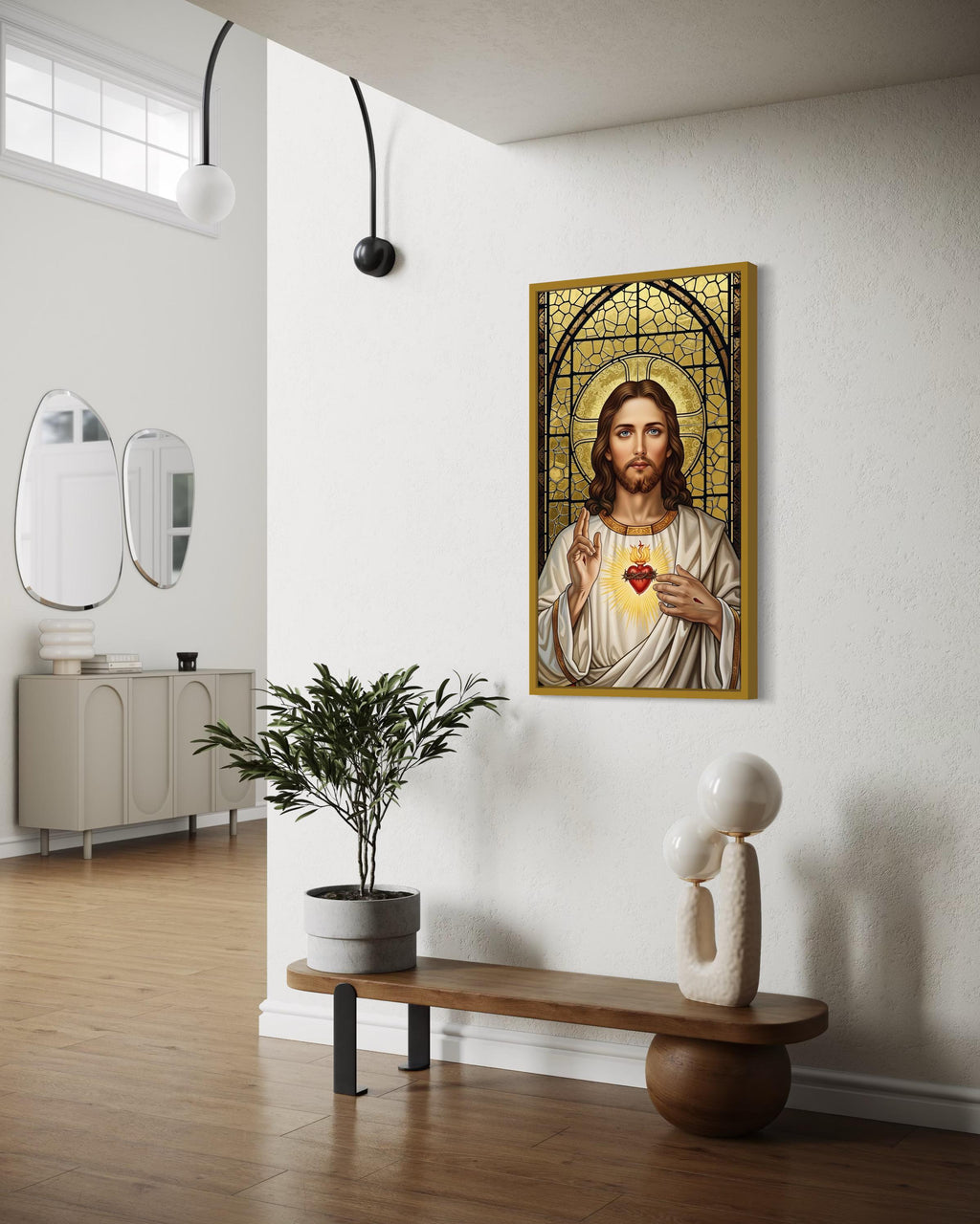 "Sagrado Corazón de Jesús: Luz y Devoción"
