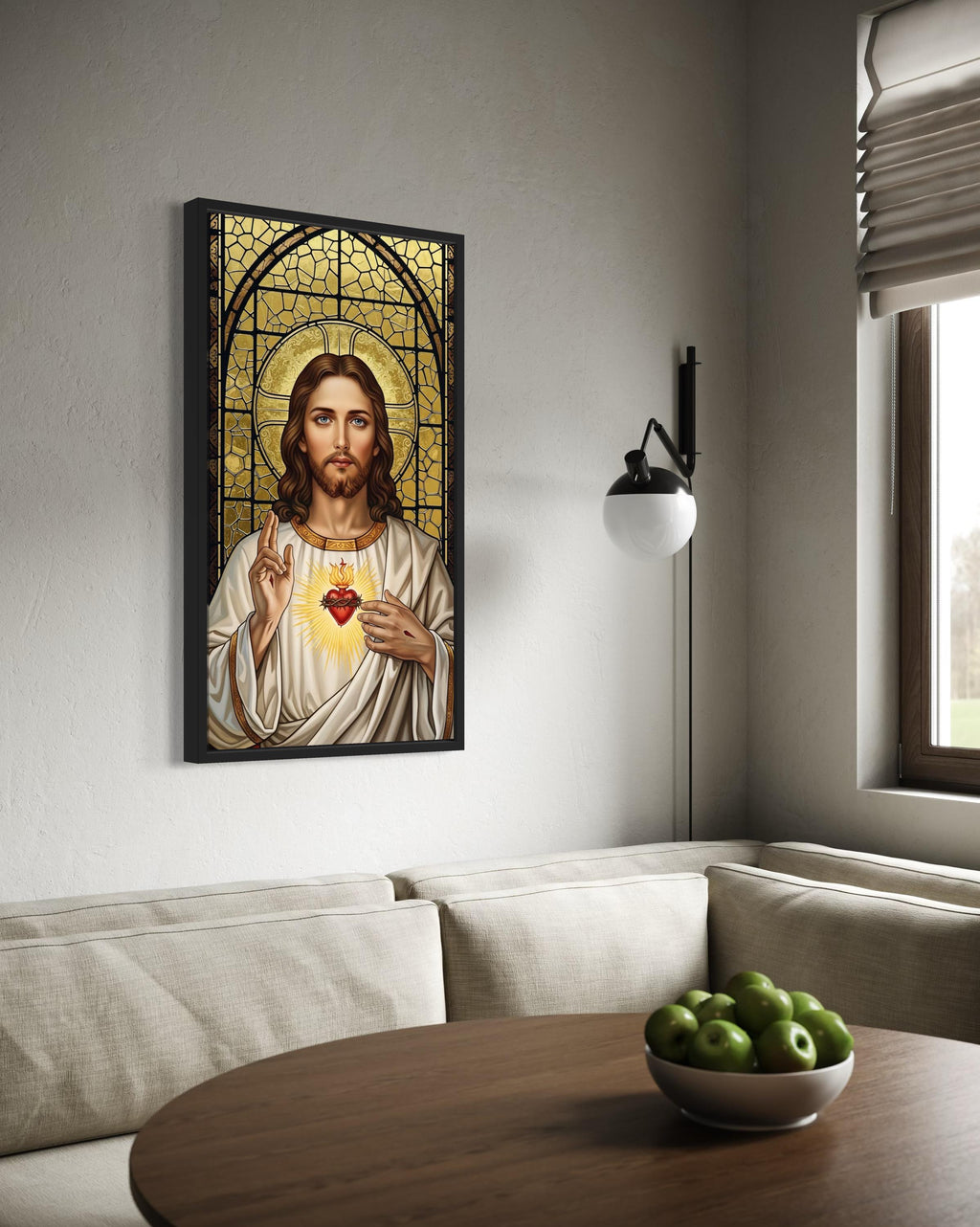 "Sagrado Corazón de Jesús: Luz y Devoción"