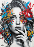 "El Alma a Color: Belleza y Expresión en Tres Miradas."