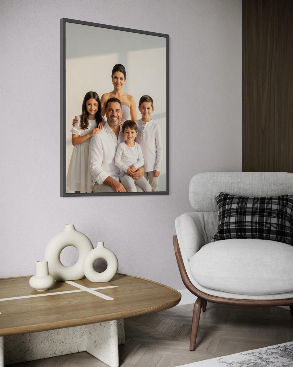 CANVAS CON MARCO "RECTANGULAR"