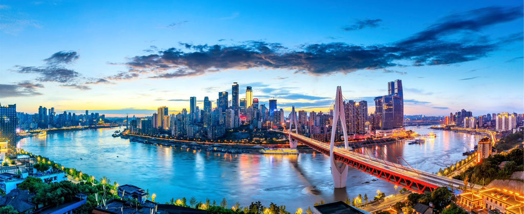 "Donde el río abraza Chongqing"