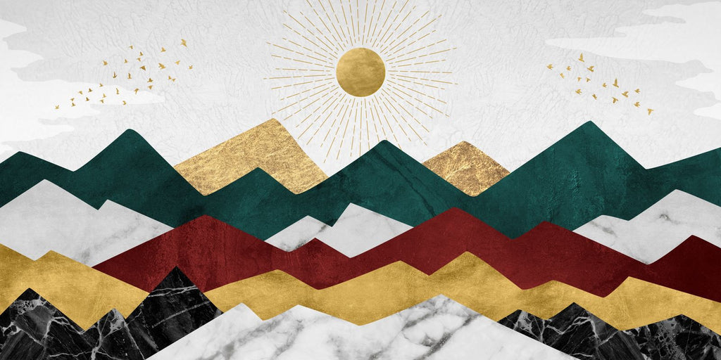 "Armonía geométrica en la montaña"