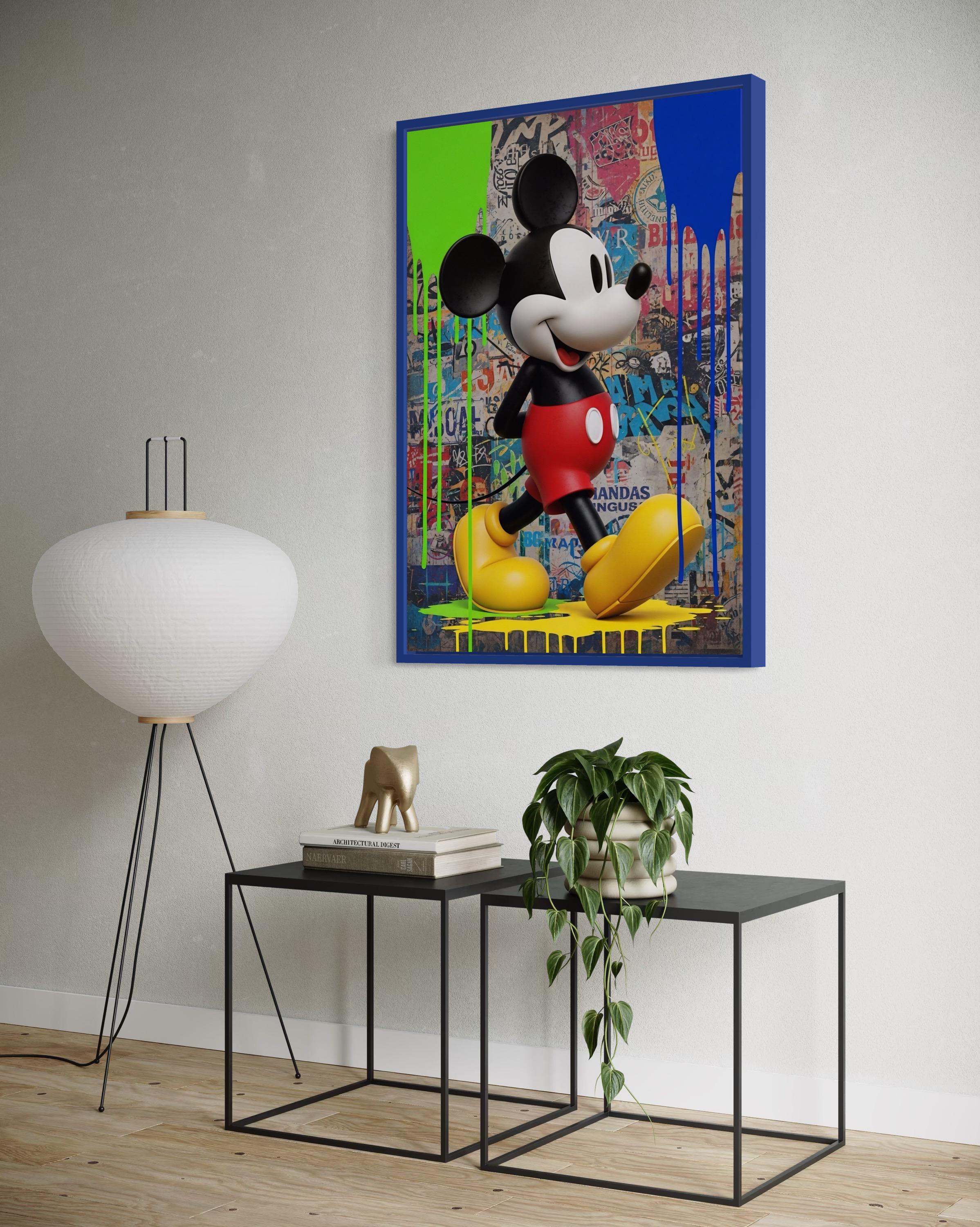 "Mickey Mouse: El Icono del Street Art"