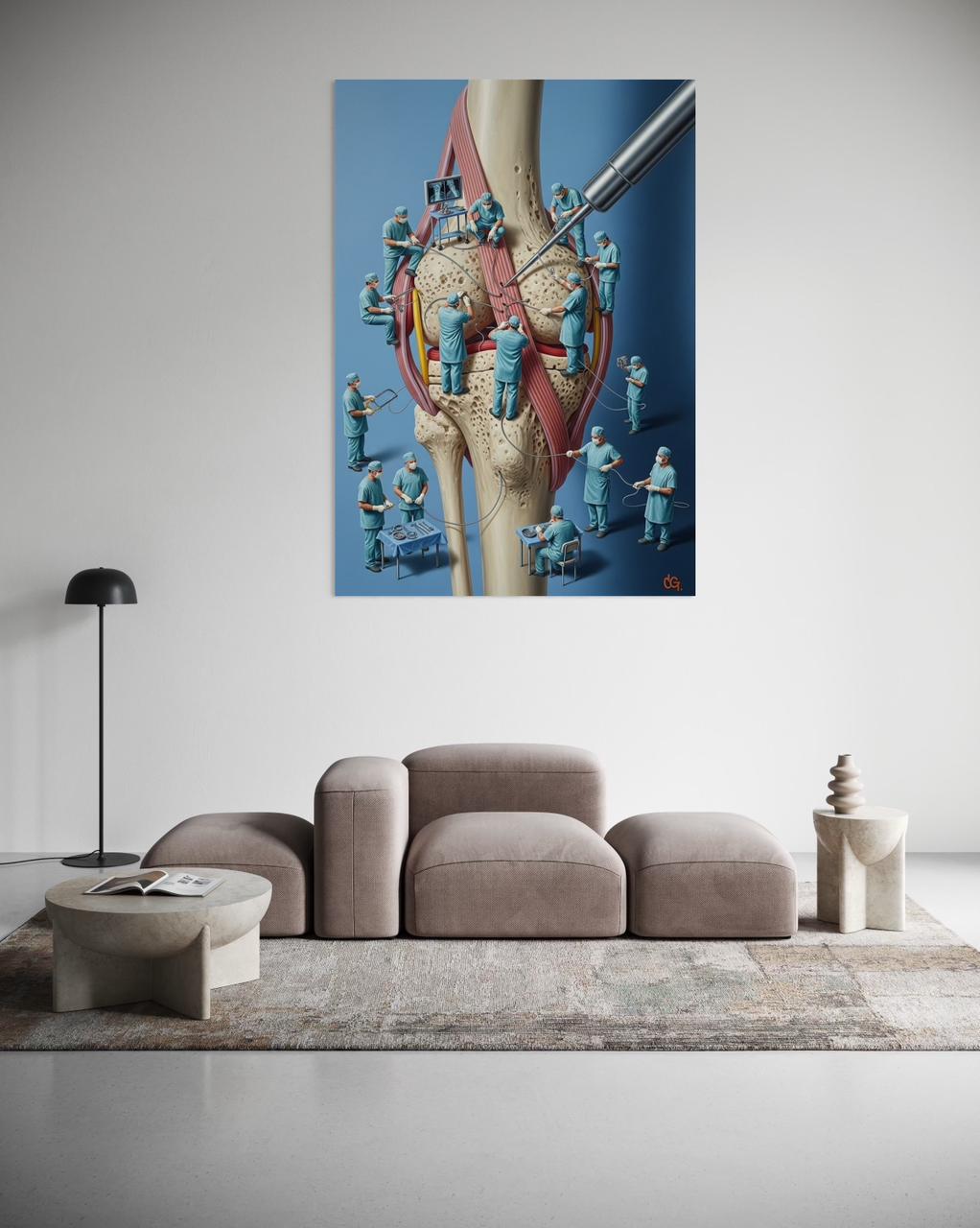 Reparando la máquina perfecta.