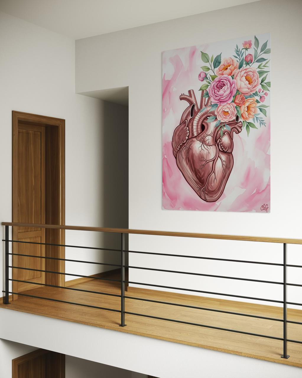 Donde reside la belleza. El corazón como un jardín. 🌸