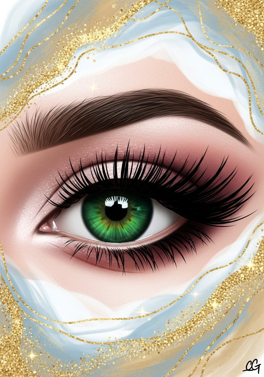 "La Profundidad de la Mirada Esmeralda."