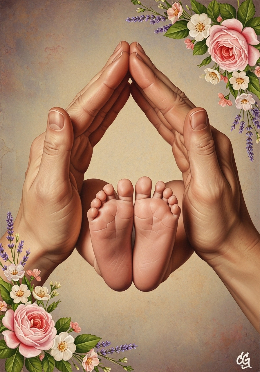 Nuestro pequeño hogar en la palma de la mano.