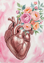 Donde reside la belleza. El corazón como un jardín. 🌸